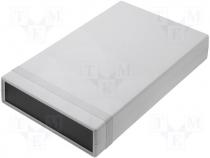 Enclosure ABS 250x160x40mm grey