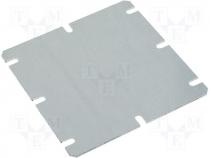 Mounting plate for Fibox MNX PC/ABS 125 enclosure