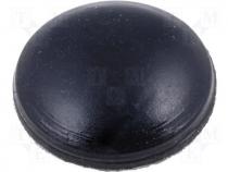 Foot for enclosures, self adhesive 8x2mm