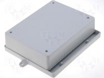 Enclosure, special,-alarm ABS 132155x111x40 screw mou