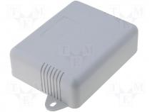 Enclosure, universal alarm ABS 115146x91X37 screw mou