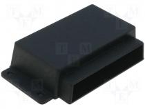 Enclosure for alarms X 65mm Y 96mm Z 26mm ABS black