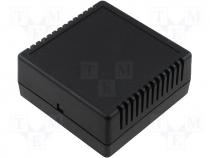 Housing for sensors ABS 85x85x35,5mm black