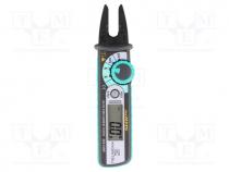 Meter  multifunction, digital,pincers type, Øcable  10mm, LCD