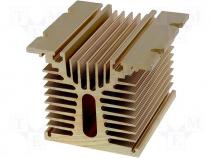 Heatsink for SSR 40A 1 phase 100x81x100mm