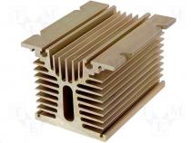 Heatsink for SSR 50A 1 phase 100x81x120mm