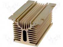 Heatsink for SSR 75-100A 1 phase 100x81x150mm