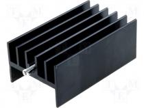 Heatsink anodized type H 40mm TO220