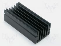 Heatsink, series SK68 75mm Fischer TO220