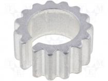 Heatsink, star style 6mm 63K/W Fischer TO5