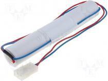 Rechargeable cell 3,6V 2500mAh 26x150mm leads
