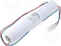 Rechargeable cell 3,6V 4000mAh 33x180mm leads