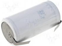 Rechargeable cell Ni-Cd 1,2V 2500mAh dia 26x50mm blades