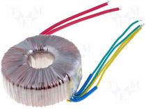 Toroidal mains transformer, 100W, 230/2x28V