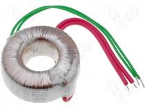 Toroidal mains transformer, 10W, 230/19V