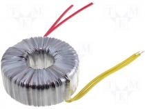 Toroidal mains transformer, 200W, 230/28V