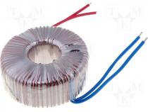 Toroidal mains transformer, 250W, 230/24V