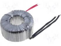 Toroidal mains transformer, 300W, 230/12V