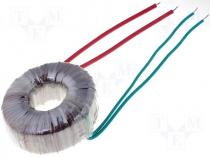 Toroidal mains transformer, 35W, 230/17V