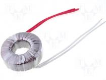 Toroidal mains transformer, 40W, 230/12V