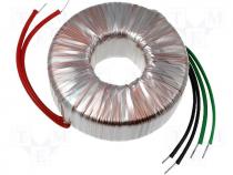 Toroidal mains transformer, 450W, 230/2x35V