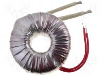 Toroidal mains transformer, 600W 230/12V