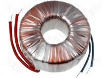 Toroidal mains transformer, 600W, 230/230V