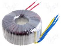 Toroidal mains transformer, 600W, 230/2x30V