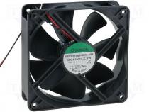 Fan 120x120x38 ball DC12V 158m3/h 37dBA