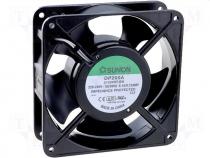 Fan 120x120x38;slide bearing;AC230V;161m3/h;46,5dBA