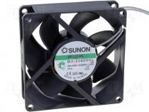 Fan 80x25 230VAC; vapo 68M3/H 32dBA