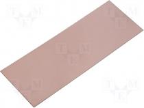 Copper clad board 1,5mm double sided