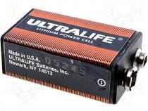 Lithium battery 9V 1200mAh 6F22 long life