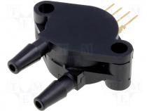 Pressure sensor,differential,range 0-10kPa,max 75kPa