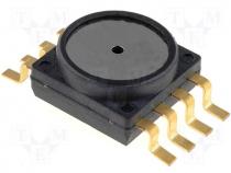 Pressure sensor, gauge, range 0-6kPa, max 24kPa