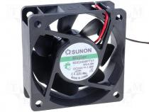 Fan 60x60x25 vapo DC24V 40m3/h 33,5dBA maglev