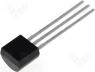 Integrated circuit voltage regulator 9V 0,1A TO92