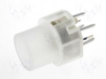 KS01-BL-4 - Switch microswitch monostable Backlight colour:blue LED 1.3N