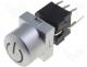 Tact Switch - Switch microswitch bistable DC load:0.1A/30V LED THT