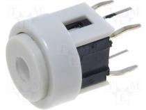 PB6142FL-3 - Switch microswitch monostable DC load:0.5A/12V LED THT