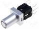 Tact Switch - Switch microswitch monostable DC load:0.5A/12V LED THT