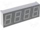 Led displays - Display LED quad 7-segment 14mm red 7-8mcd anode