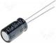 Capacitor electrolytic 47uF 50V 105C 6x12 RM2.5