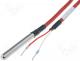 SS45-6-300 - Sensor 2 wire Pt100 100R Tol cl.B ÷ 6x45mm -45&oSlash;180°C