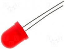 LL-1003ID - LED 10mm red 40 45mcd 40