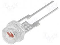 LED - LED 4.8mm pink 1000mcd 140°