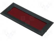 Led displays - Display frame 28x64x2.3mm