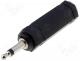 Av Adaptors - Adaptor Jack plug 3.5 mono -Jack socket 6.3 stereo