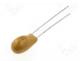 TC-10/35 - Capacitor tantalum THT 10uF 35V 20% 55....85C 2.54mm
