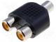 RCAG-2RCAG - Adaptor Phono socket-2x Phono socket